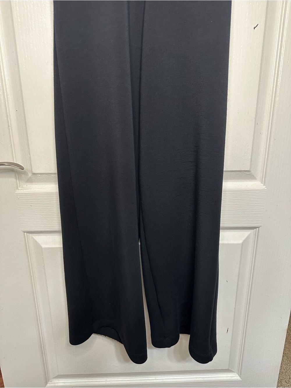 SPANX AirEssentials Mock Neck Jumpsuit XS Petite Wide Leg Black - Picture 3 of 9